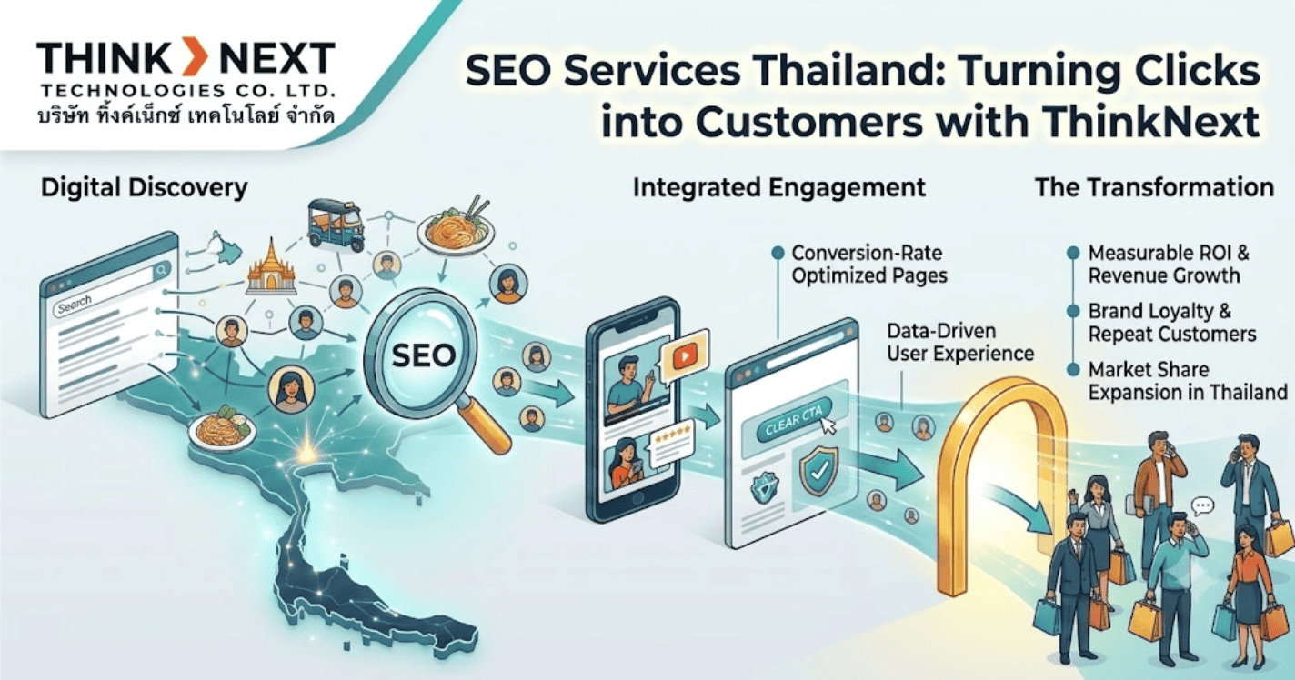 SEO services Thailand: turning clicks into customers with ThinkNext
