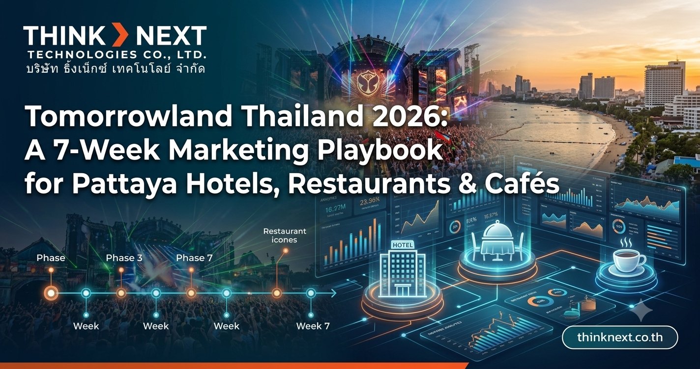 Tomorrowland Thailand 2026: a 7-week marketing playbook for Pattaya hotels, restaurants and cafés