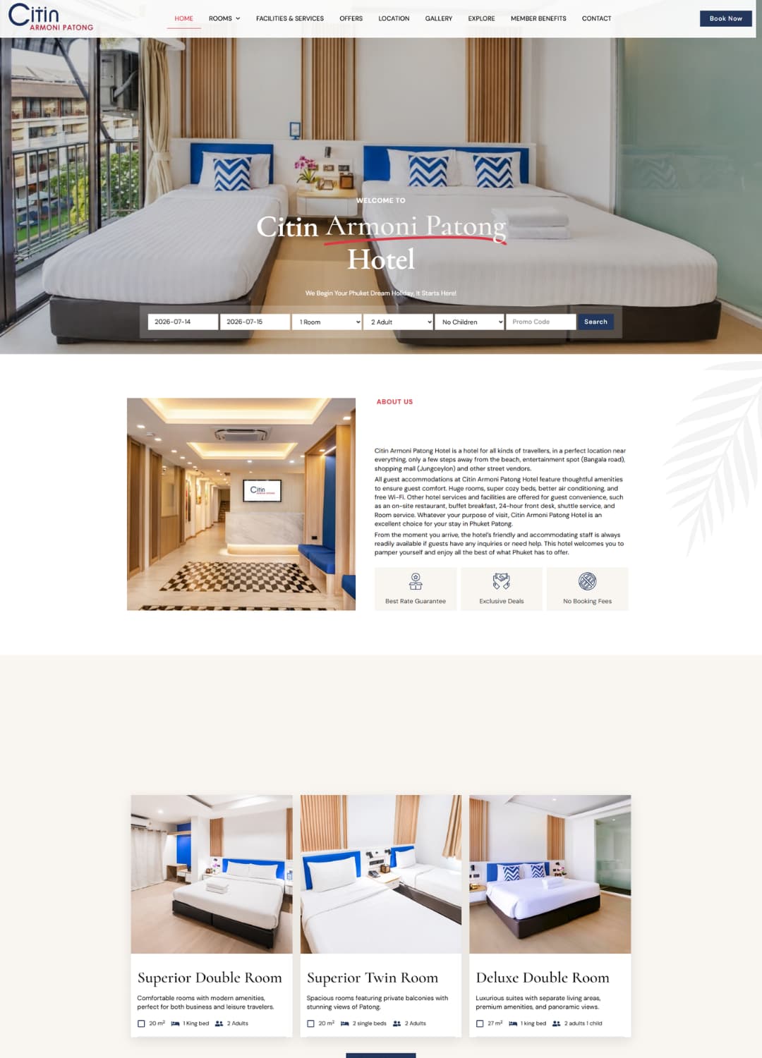 ThinkNext website design project