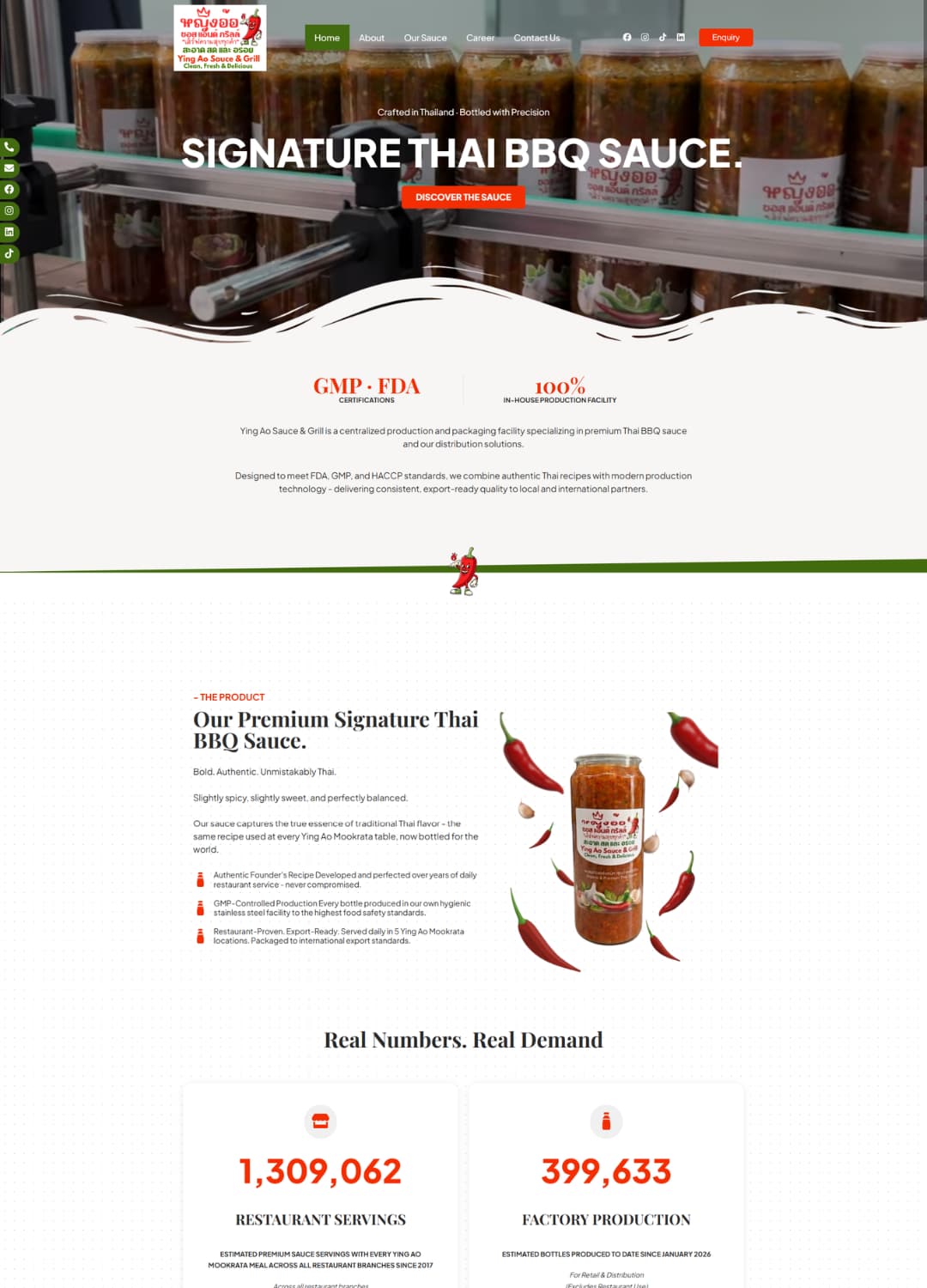 ThinkNext website design project